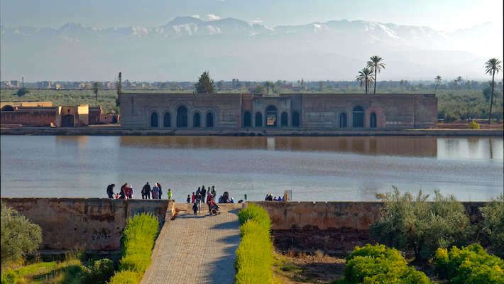 Tank of Health and the harem, Agdal Gardens, Marrakech