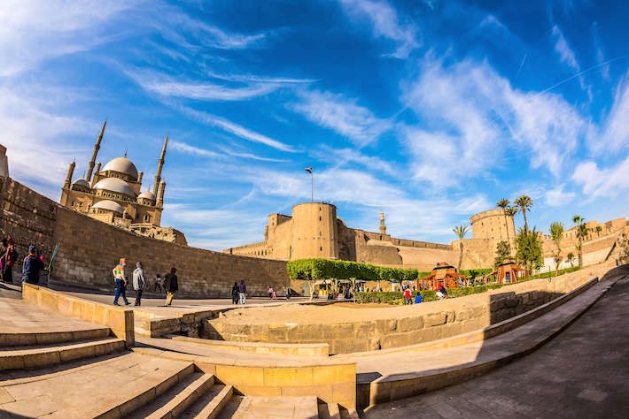 Citadel of Saladin with Alabaster Mosque, Cairo