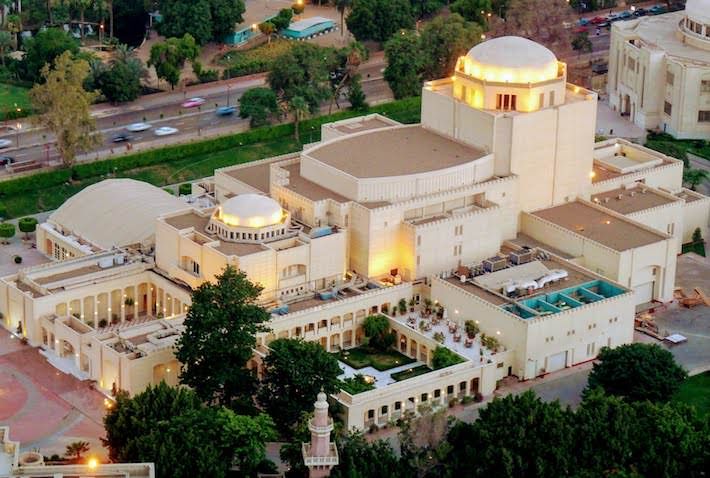 Cairo Opera House Aerial View