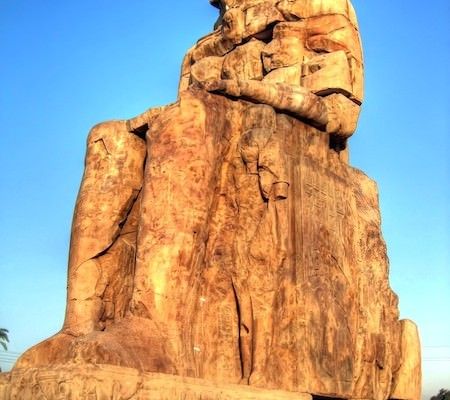 Collossi of Memnon up close