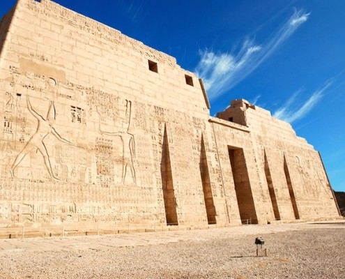 Pylon of Medinet Habu Temple