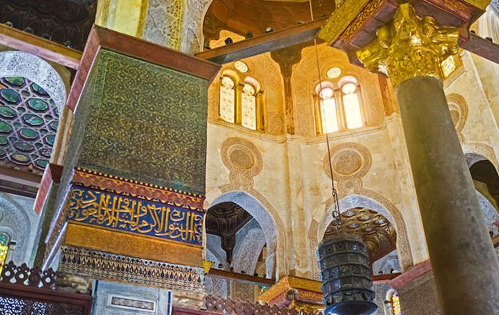 The interiors of Qalawun Mausoleum are great examples of medieval Islamic art