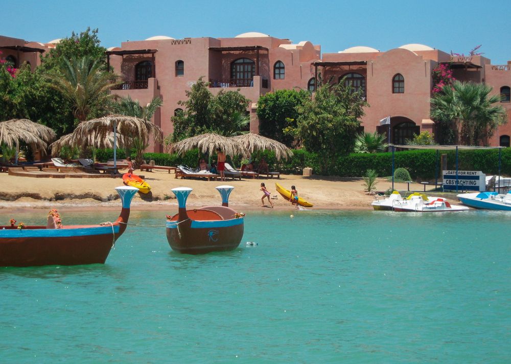 The Egyptian town of El Gouna is like a small Venice