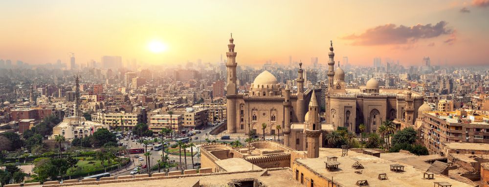 The main sights of Cairo