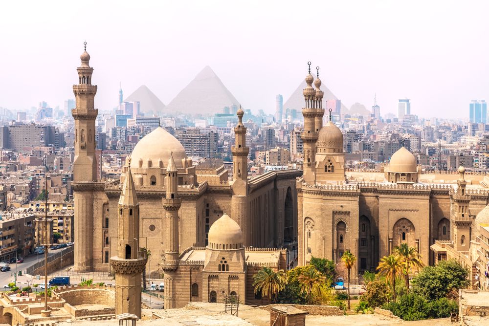 The skyward minarets of Cairo's mosques