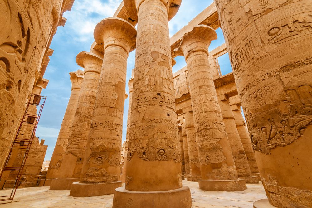 The Great Hall of the Karnak Temple