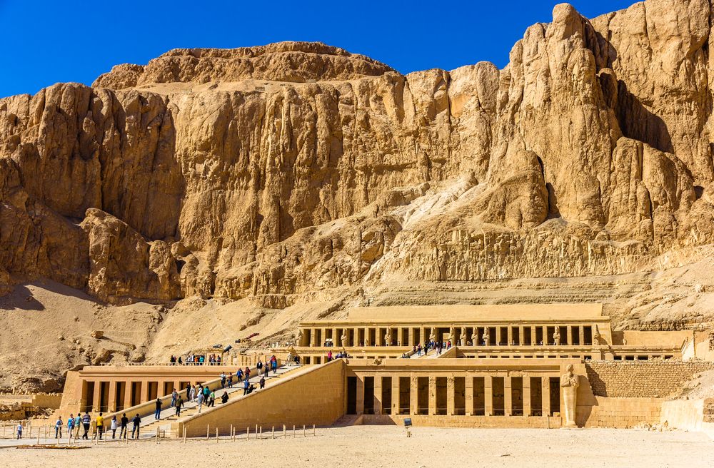 The temple of queen Hatshepsut